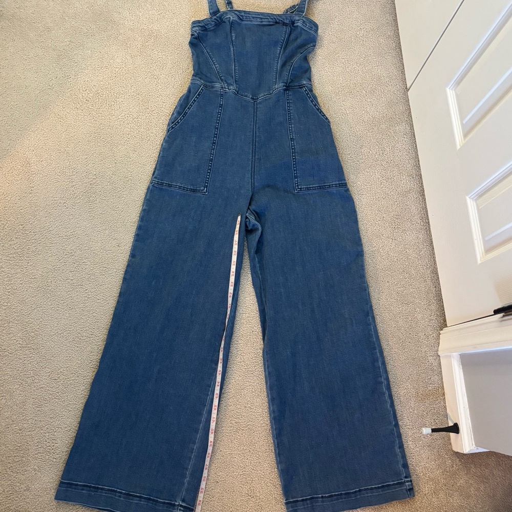 Hollister Blue Denim Women's Romper